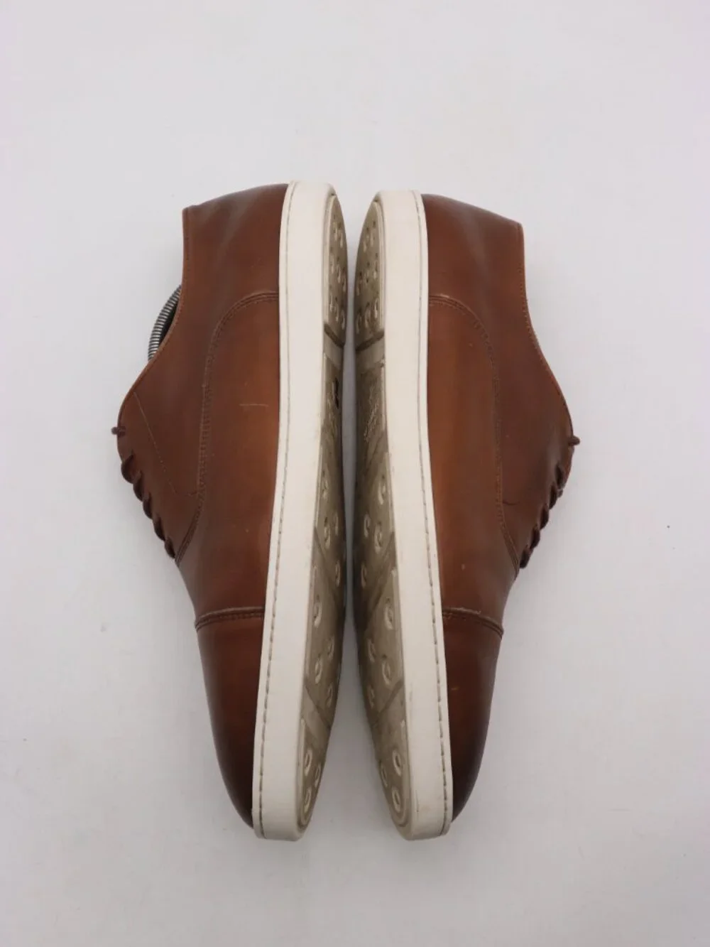 Allen Edmonds Park Avenue 2.0 Men's 11.5 D Oxford Dress Sneaker Brown Leather
